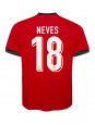 Portugal Ruben Neves #18 Heimtrikot EM 2024 Kurzarm